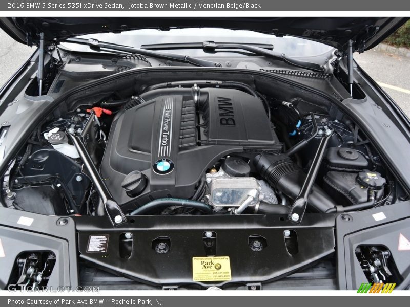  2016 5 Series 535i xDrive Sedan Engine - 3.0 Liter DI TwinPower Turbocharged DOHC 24-Valve VVT Inline 6 Cylinder
