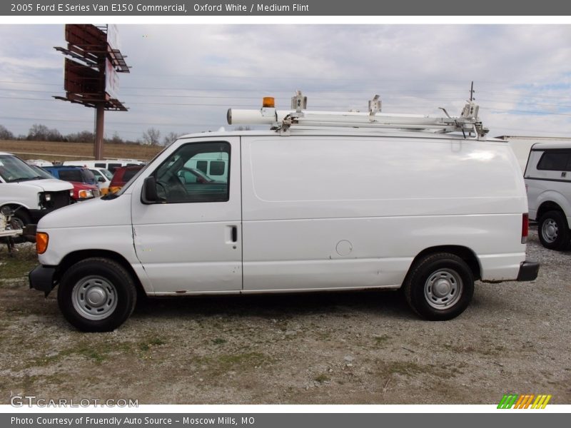 Oxford White / Medium Flint 2005 Ford E Series Van E150 Commercial
