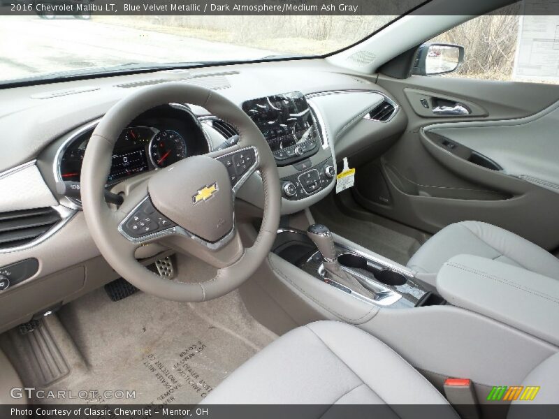 Blue Velvet Metallic / Dark Atmosphere/Medium Ash Gray 2016 Chevrolet Malibu LT