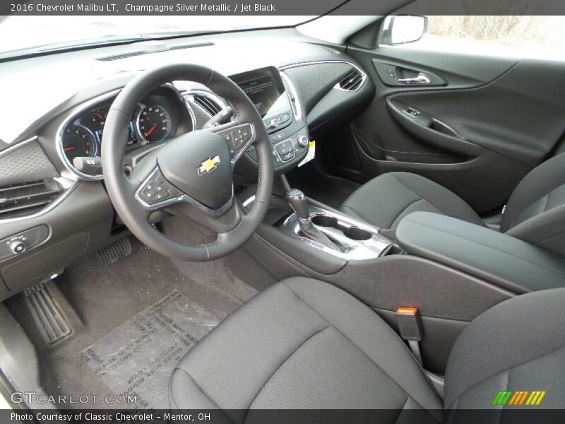 Champagne Silver Metallic / Jet Black 2016 Chevrolet Malibu LT