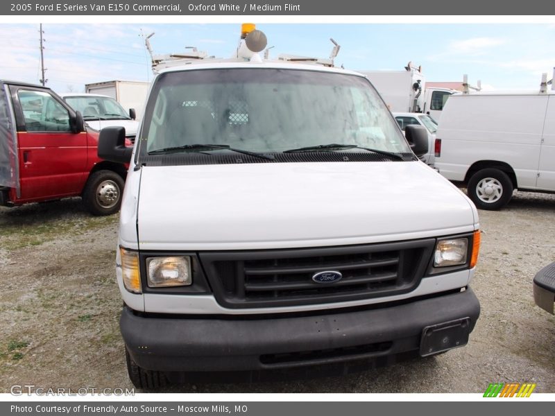Oxford White / Medium Flint 2005 Ford E Series Van E150 Commercial