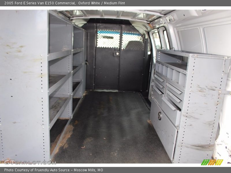 Oxford White / Medium Flint 2005 Ford E Series Van E150 Commercial