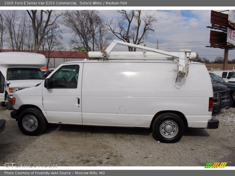 Oxford White / Medium Flint 2005 Ford E Series Van E150 Commercial