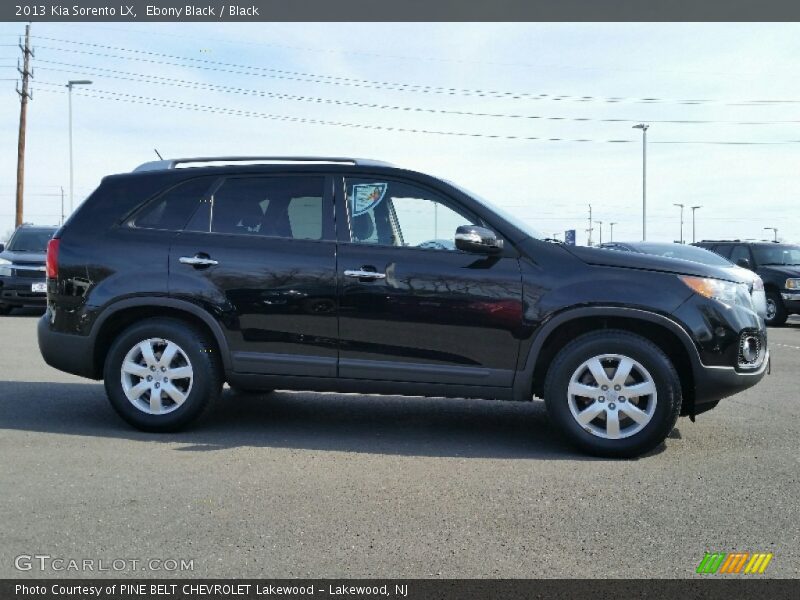Ebony Black / Black 2013 Kia Sorento LX