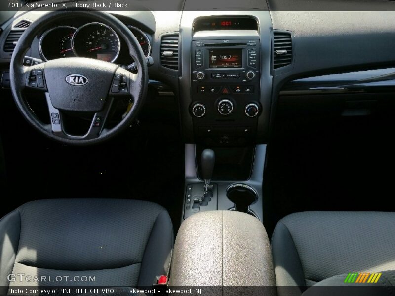 Ebony Black / Black 2013 Kia Sorento LX