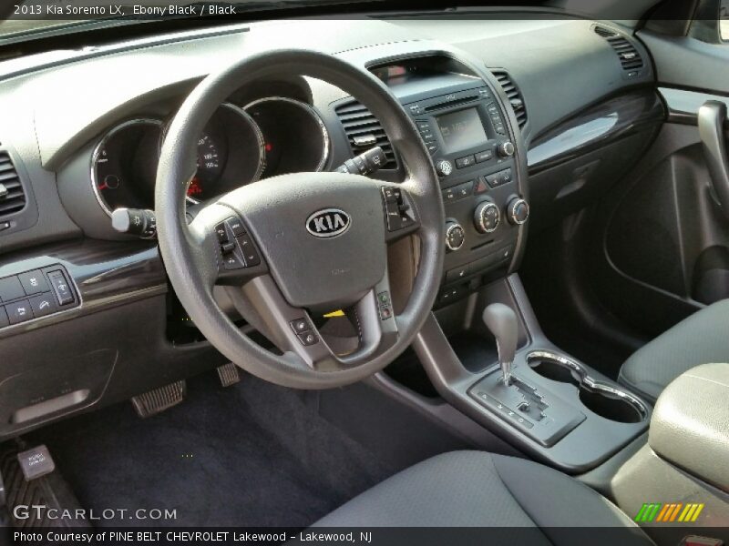 Ebony Black / Black 2013 Kia Sorento LX