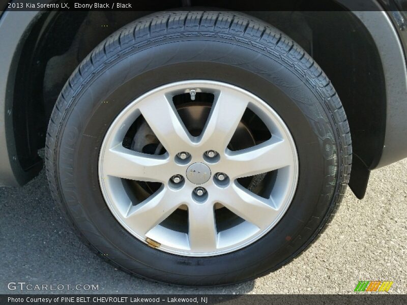 Ebony Black / Black 2013 Kia Sorento LX