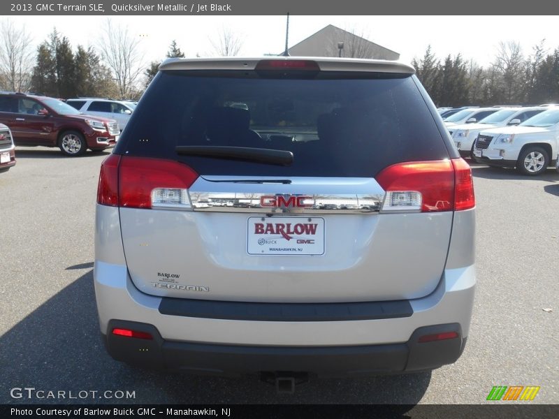 Quicksilver Metallic / Jet Black 2013 GMC Terrain SLE