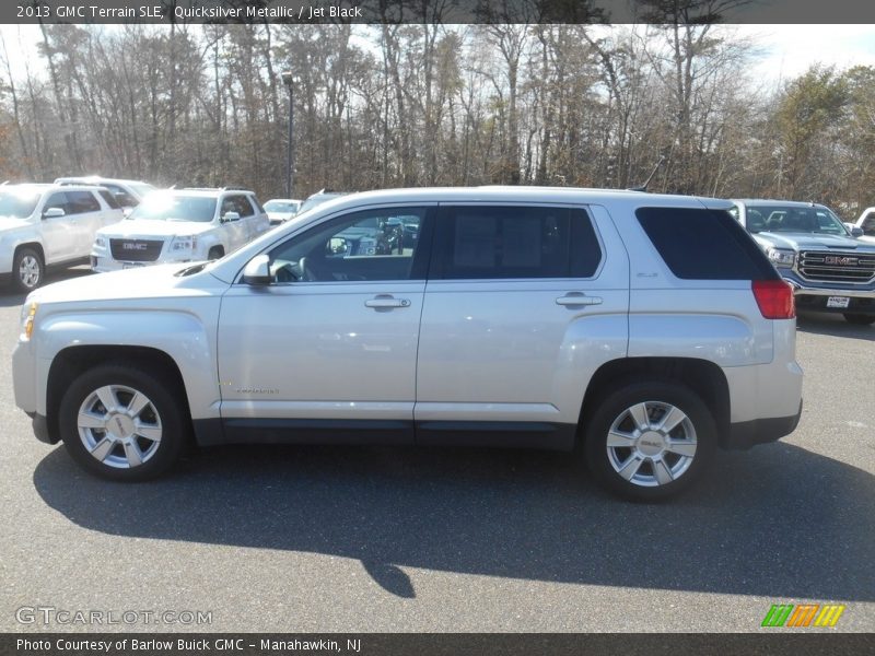 Quicksilver Metallic / Jet Black 2013 GMC Terrain SLE