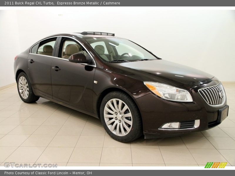Espresso Bronze Metallic / Cashmere 2011 Buick Regal CXL Turbo