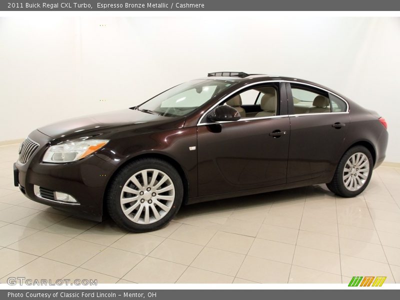 Espresso Bronze Metallic / Cashmere 2011 Buick Regal CXL Turbo