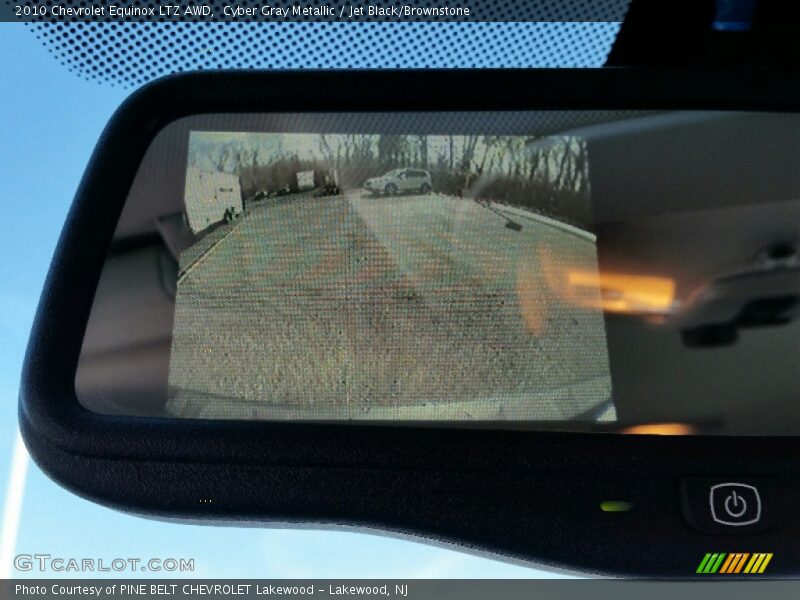 Cyber Gray Metallic / Jet Black/Brownstone 2010 Chevrolet Equinox LTZ AWD