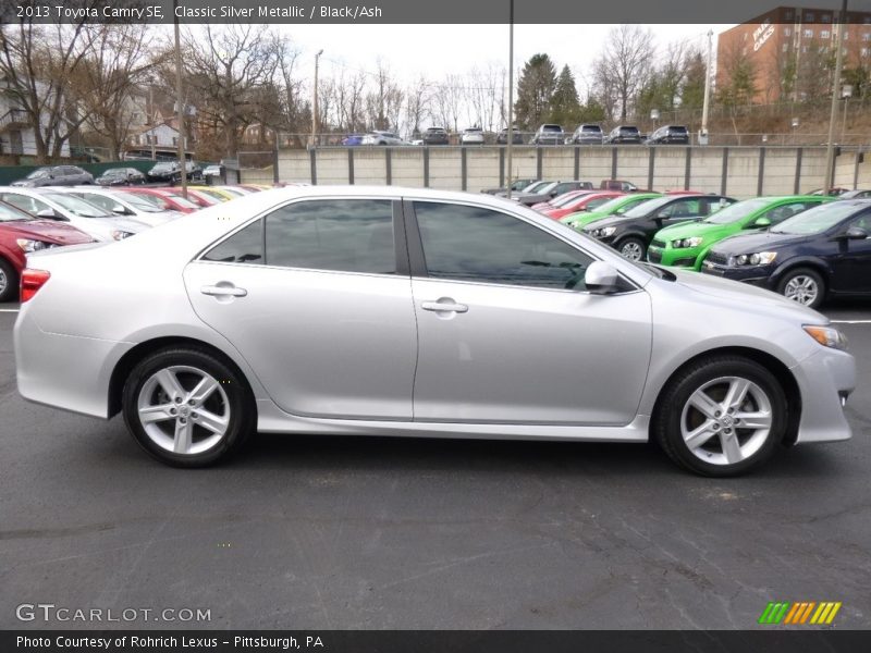 Classic Silver Metallic / Black/Ash 2013 Toyota Camry SE