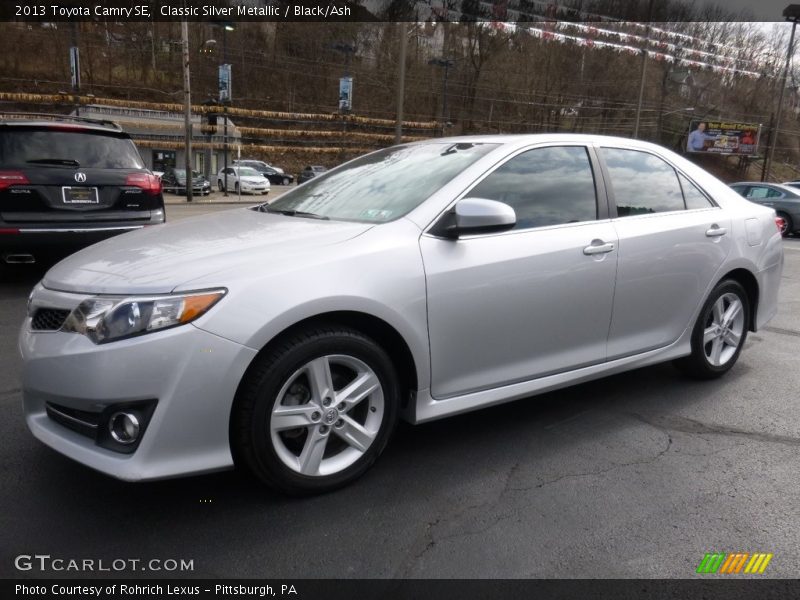 Classic Silver Metallic / Black/Ash 2013 Toyota Camry SE