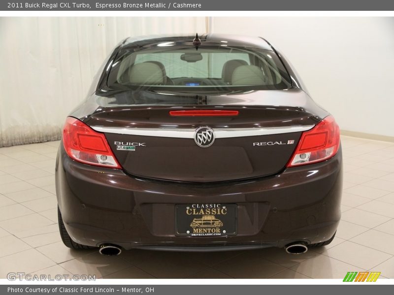 Espresso Bronze Metallic / Cashmere 2011 Buick Regal CXL Turbo
