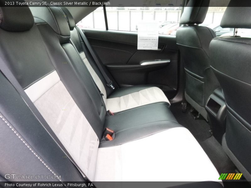 Classic Silver Metallic / Black/Ash 2013 Toyota Camry SE