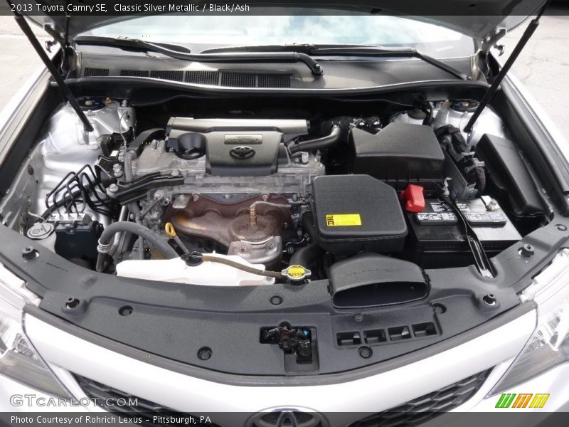 Classic Silver Metallic / Black/Ash 2013 Toyota Camry SE