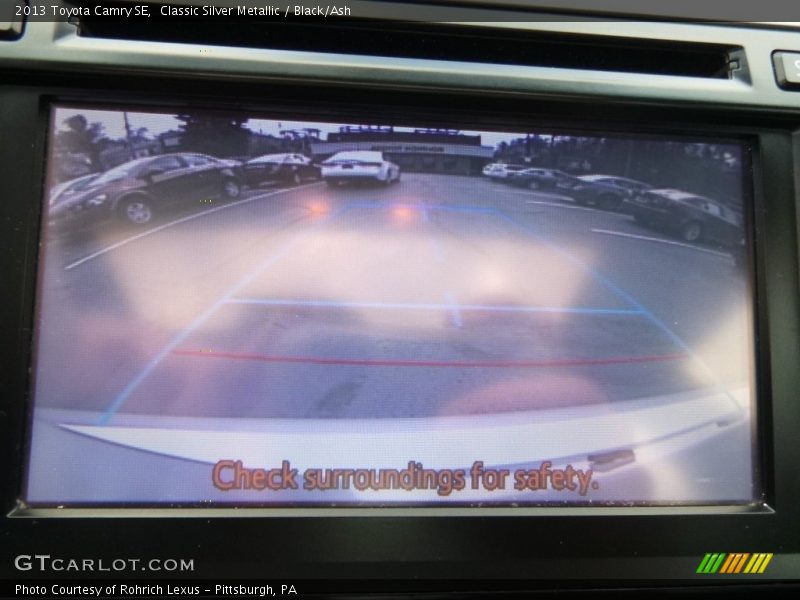 Classic Silver Metallic / Black/Ash 2013 Toyota Camry SE