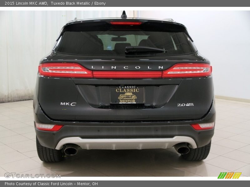 Tuxedo Black Metallic / Ebony 2015 Lincoln MKC AWD