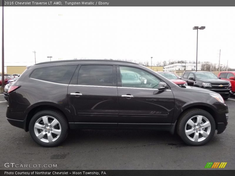 Tungsten Metallic / Ebony 2016 Chevrolet Traverse LT AWD