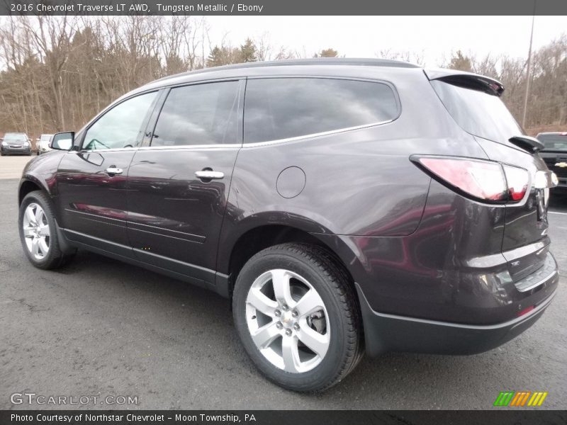 Tungsten Metallic / Ebony 2016 Chevrolet Traverse LT AWD