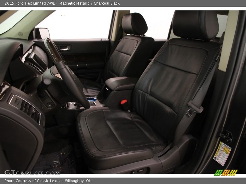 Magnetic Metallic / Charcoal Black 2015 Ford Flex Limited AWD