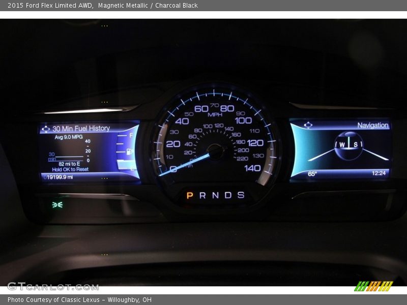 Magnetic Metallic / Charcoal Black 2015 Ford Flex Limited AWD
