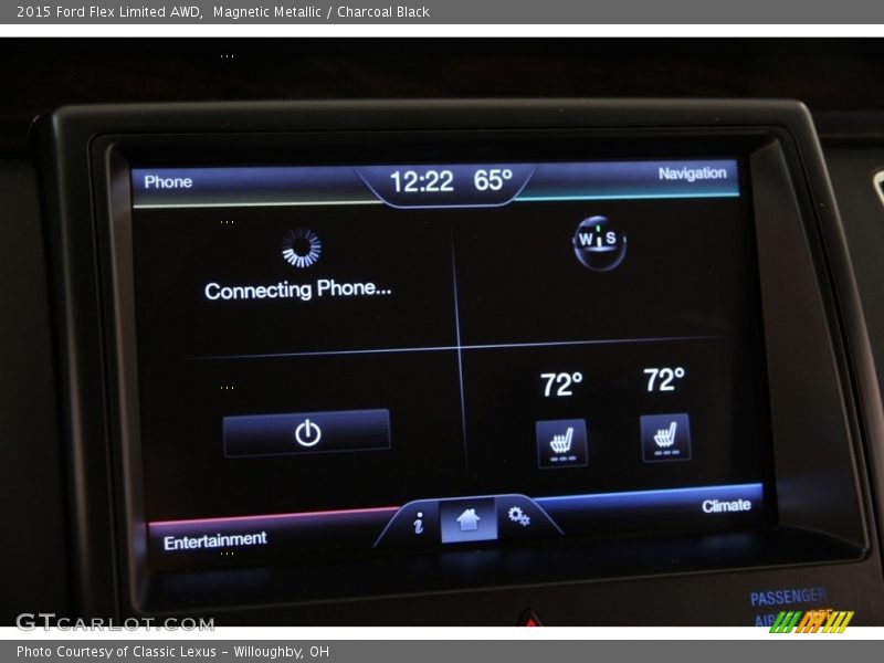 Magnetic Metallic / Charcoal Black 2015 Ford Flex Limited AWD