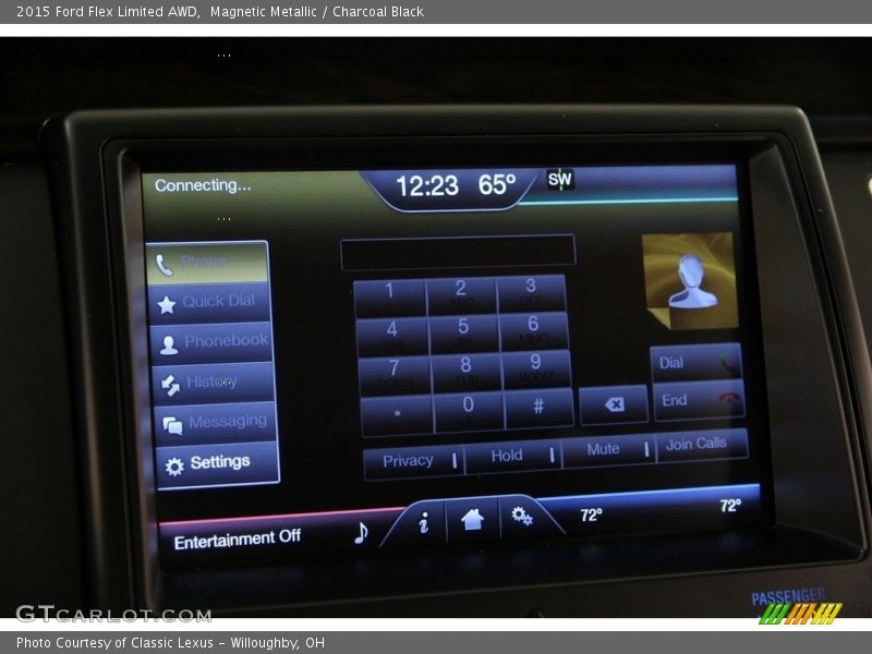 Magnetic Metallic / Charcoal Black 2015 Ford Flex Limited AWD