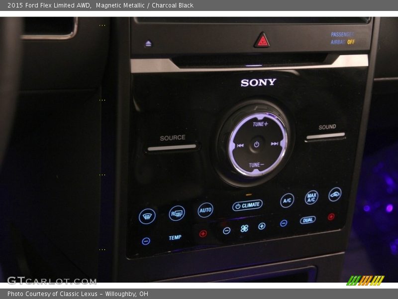 Magnetic Metallic / Charcoal Black 2015 Ford Flex Limited AWD