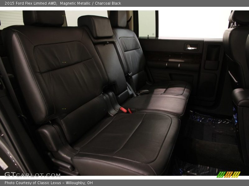 Magnetic Metallic / Charcoal Black 2015 Ford Flex Limited AWD