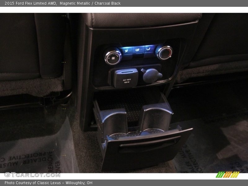 Magnetic Metallic / Charcoal Black 2015 Ford Flex Limited AWD