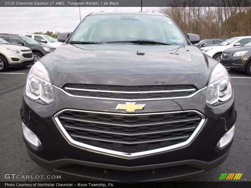 Tungsten Metallic / Jet Black 2016 Chevrolet Equinox LT AWD