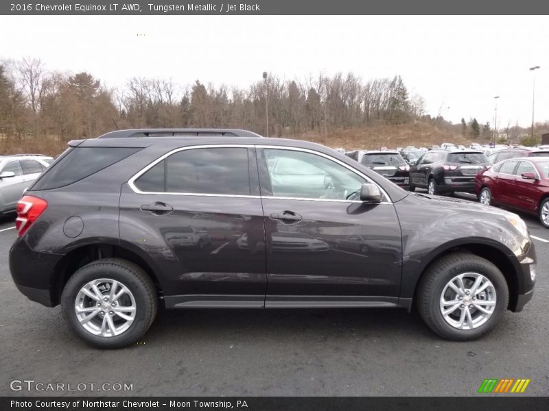 Tungsten Metallic / Jet Black 2016 Chevrolet Equinox LT AWD