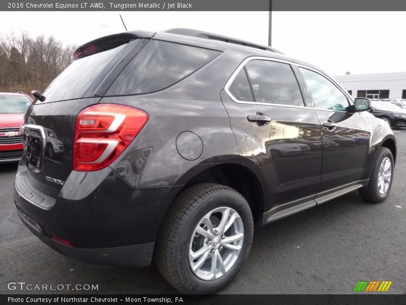 Tungsten Metallic / Jet Black 2016 Chevrolet Equinox LT AWD