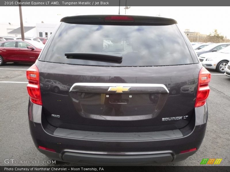 Tungsten Metallic / Jet Black 2016 Chevrolet Equinox LT AWD