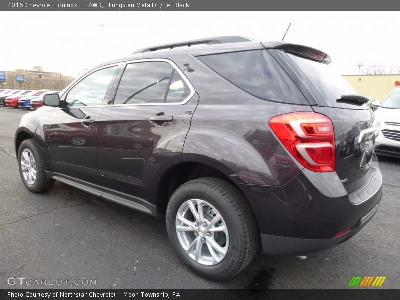 Tungsten Metallic / Jet Black 2016 Chevrolet Equinox LT AWD