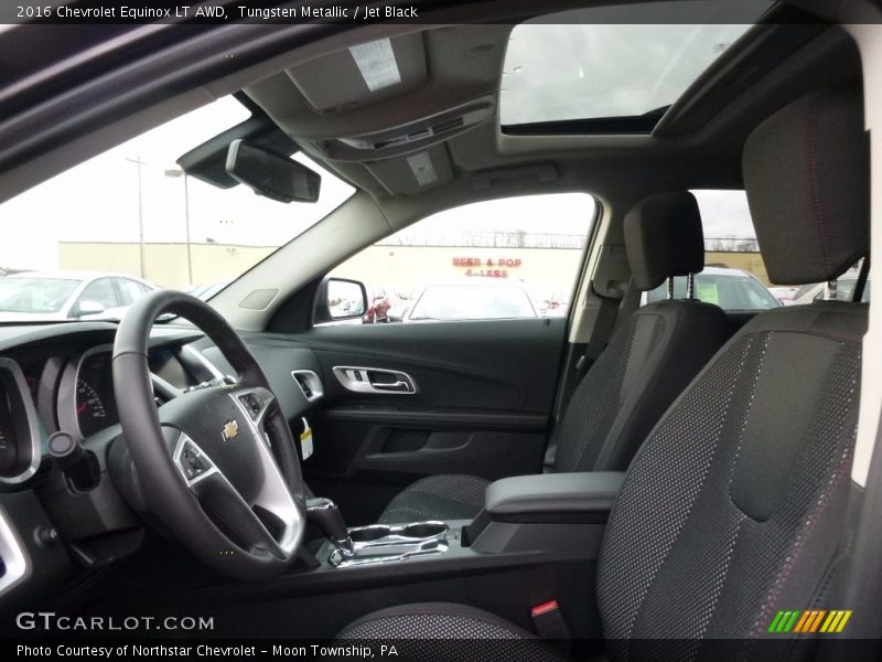 Tungsten Metallic / Jet Black 2016 Chevrolet Equinox LT AWD
