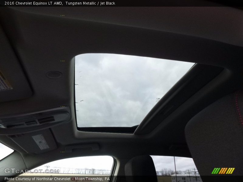 Tungsten Metallic / Jet Black 2016 Chevrolet Equinox LT AWD