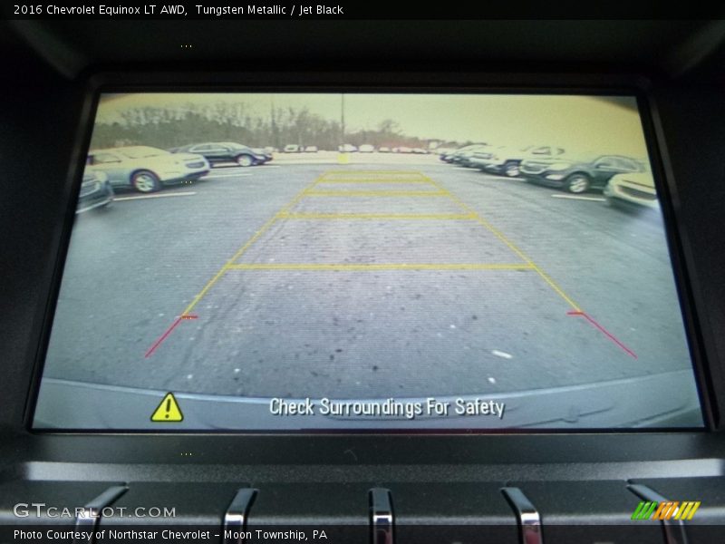 Tungsten Metallic / Jet Black 2016 Chevrolet Equinox LT AWD