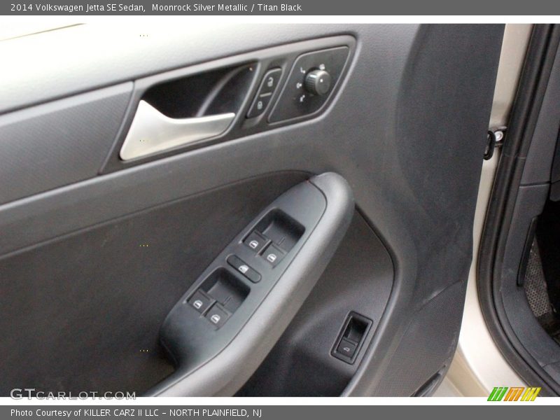 Moonrock Silver Metallic / Titan Black 2014 Volkswagen Jetta SE Sedan