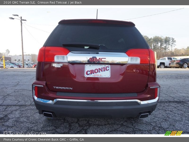 Crimson Red Tintcoat / Jet Black 2016 GMC Terrain SLE