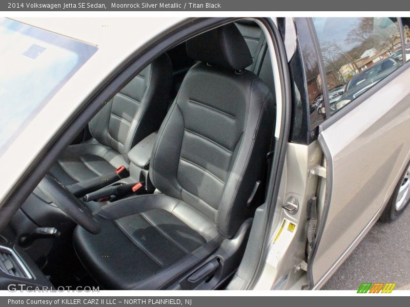 Moonrock Silver Metallic / Titan Black 2014 Volkswagen Jetta SE Sedan