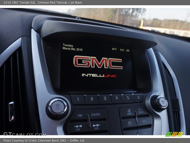 Crimson Red Tintcoat / Jet Black 2016 GMC Terrain SLE
