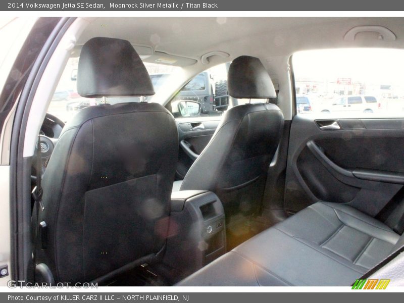 Moonrock Silver Metallic / Titan Black 2014 Volkswagen Jetta SE Sedan