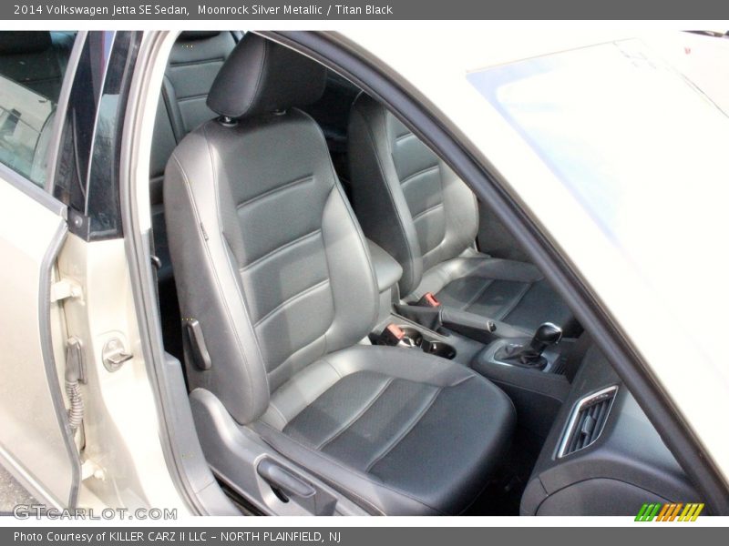 Moonrock Silver Metallic / Titan Black 2014 Volkswagen Jetta SE Sedan