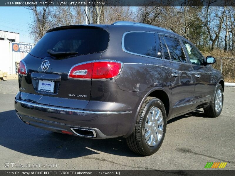 Cyber Gray Metallic / Ebony 2014 Buick Enclave Premium