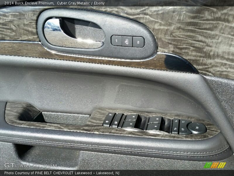 Cyber Gray Metallic / Ebony 2014 Buick Enclave Premium