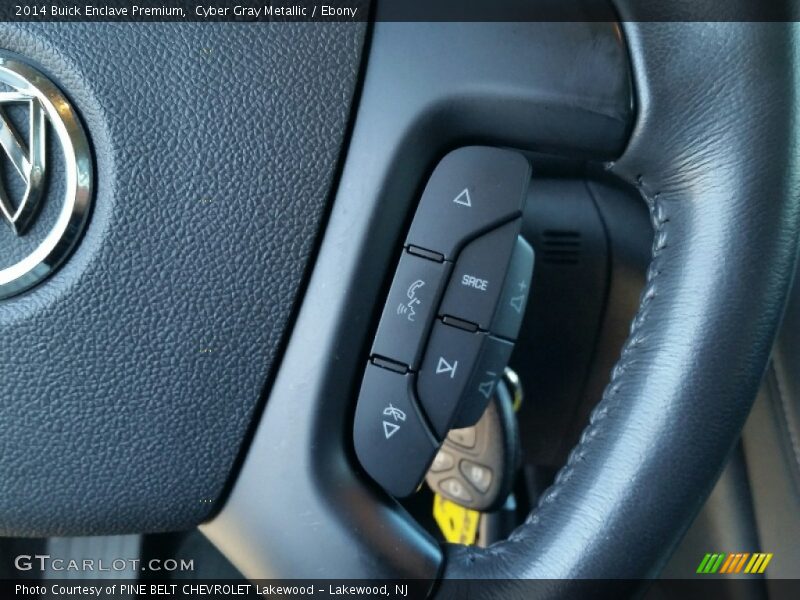 Cyber Gray Metallic / Ebony 2014 Buick Enclave Premium
