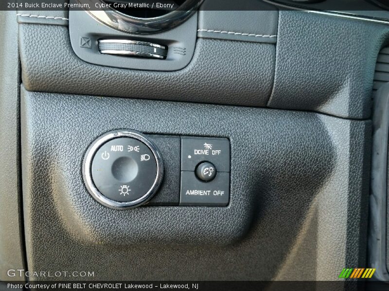 Cyber Gray Metallic / Ebony 2014 Buick Enclave Premium